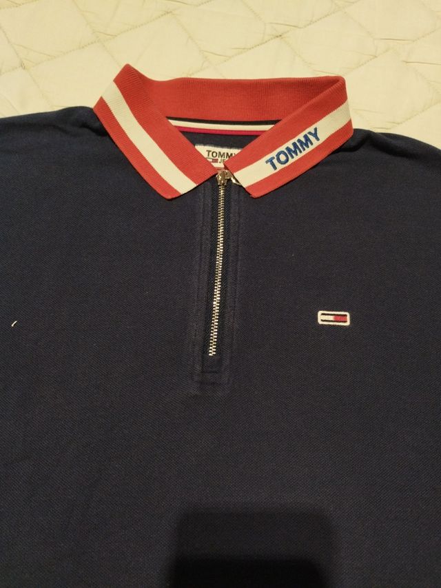 Polo Tommy Hilfiger Mujer Azul