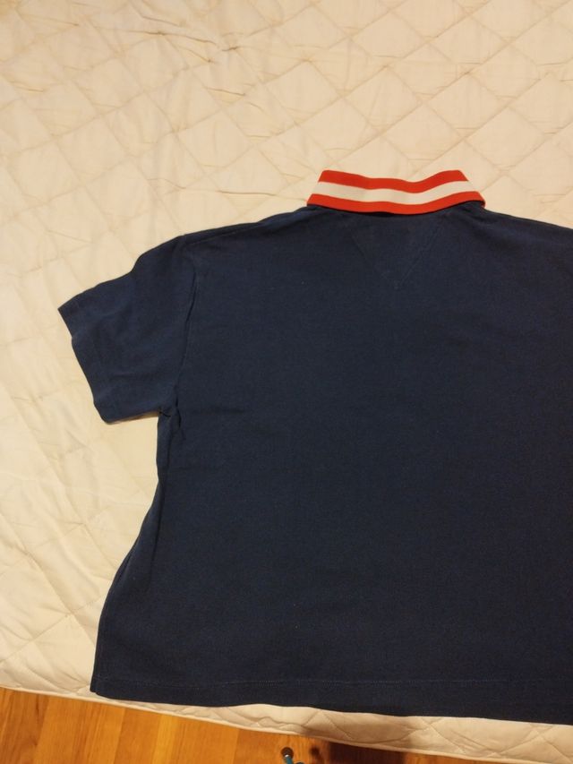 Polo Tommy Hilfiger Mujer Azul