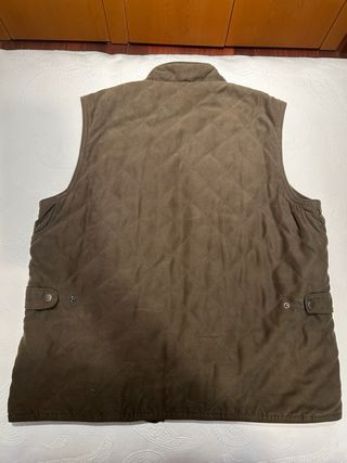 Chaleco reversible marrón