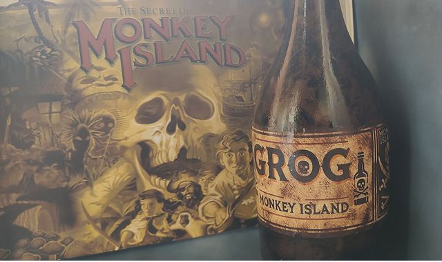 Bottiglia Grog Monkey Island