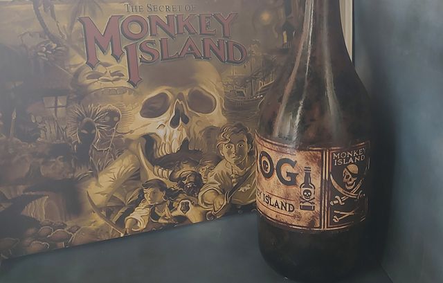 Bottiglia Grog Monkey Island
