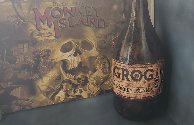 Bottiglia Grog Monkey Island