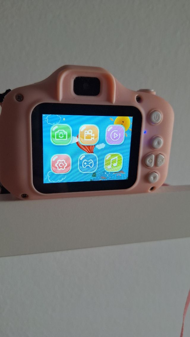 Cámara Digital Infantil Rosa