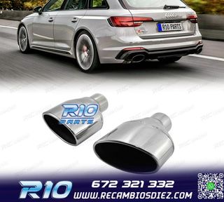PACK COLAS ESCAPE OVALADA ACERO INOX TIPO RS4