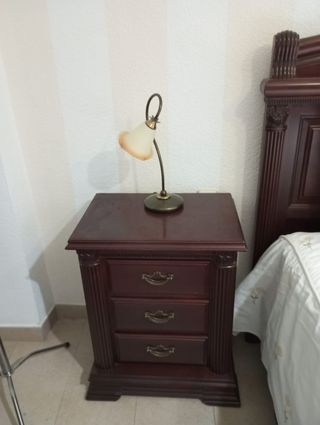 Dormitorio completo madera