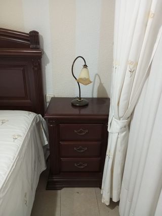 Dormitorio completo madera