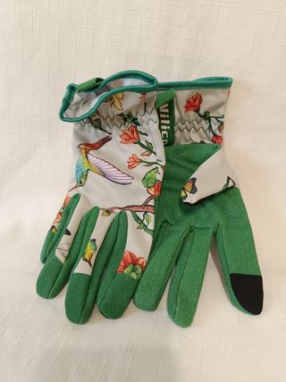 Guantes de Jardinería con Colibríes