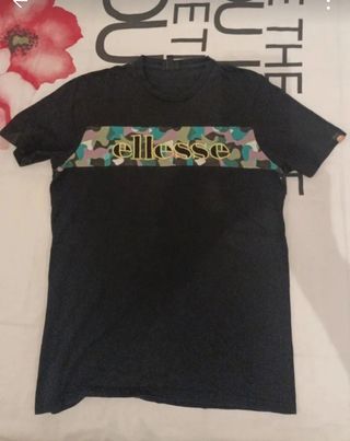 Camiseta Ellesse Negra Talla L (pequeña)