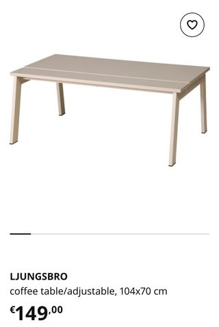 Tavolino da salotto LJUNGSBRO IKEA