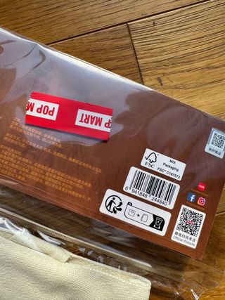 Borsa tela Labubu's Artistic Quest Louvre