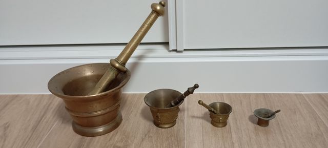 Set de morteros de cobre