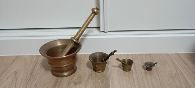 Set de morteros de cobre