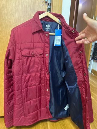 Chaqueta fina ADIDAS ORIGINALS Roja talla M nueva