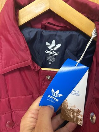 Chaqueta fina ADIDAS ORIGINALS Roja talla M nueva