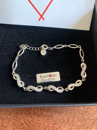 Pulsera Time Road Plata 925ml