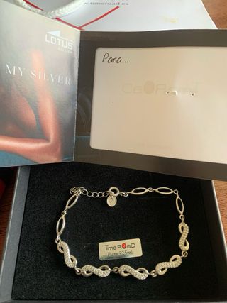 Pulsera Time Road Plata 925ml