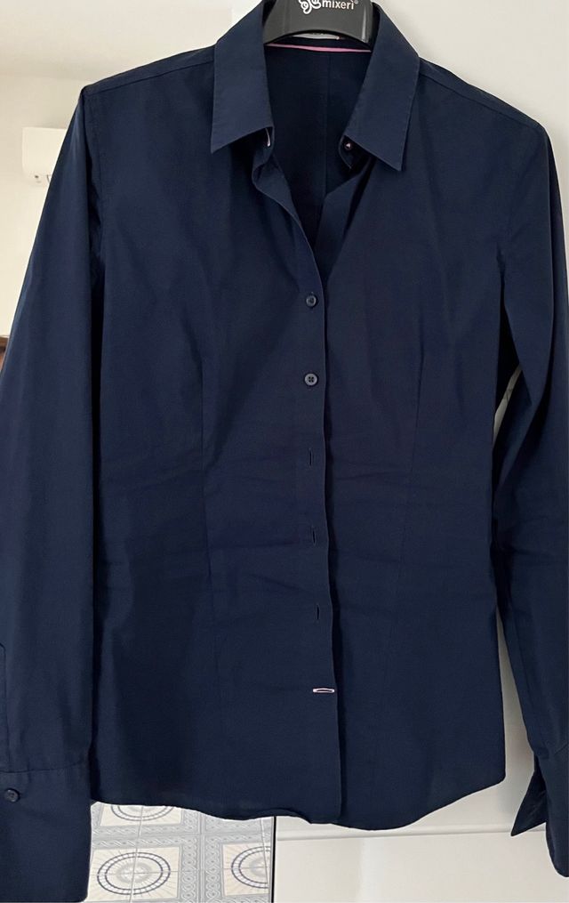 Camicia donna blu nuivissima, inutilizzata