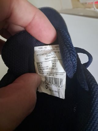 Zapatillas Atletismo Kalenji Niños Azul.
