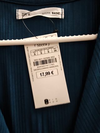 Vestido Sfera largo negro y azul