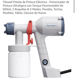 Pistola Pintura Eléctrica Tilswall 600ml