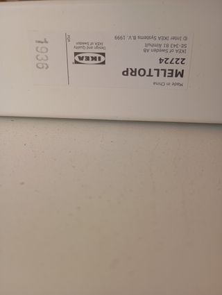 Mesa comedor MELLTORP IKEA blanca