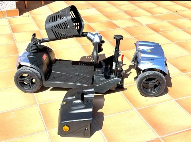 Silla movilidad minusválidos eléctrica