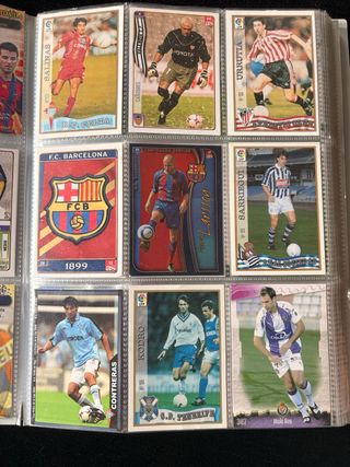 Álbum cromos fútbol Mundicromo