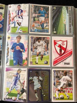 Álbum cromos fútbol Mundicromo