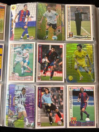 Álbum cromos fútbol Mundicromo