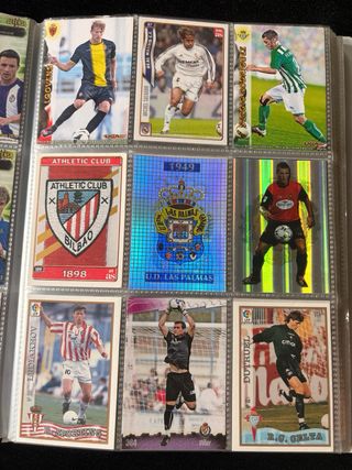 Álbum cromos fútbol Mundicromo
