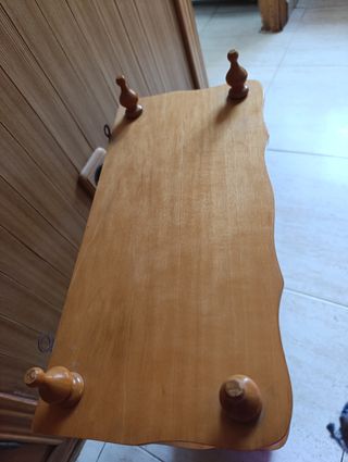 Estantería de madera de 3 baldas