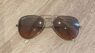 Gafas de sol Ray-Ban Aviator RB3025 montura plata