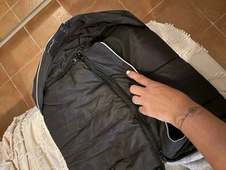 Saco para silla de paseo negro
