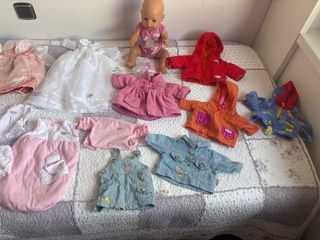 Muñeca Baby Born y Ropita