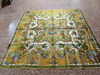 Mantel cuadrado clásico con dibujos