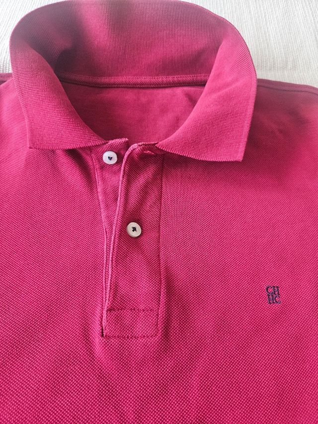 Polo Carolina Herrera Granate Talla M