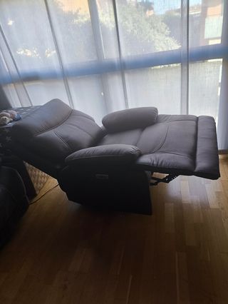 2 Sofás de Piel Marrones