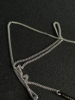 Collar Viceroy Cruz Acero Hombre