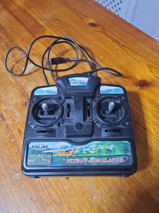 Mando simulador de vuelo USB