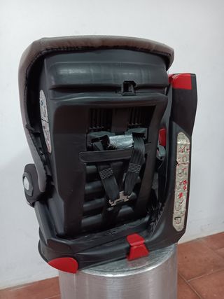 Silla giratoria de coche para niños gris