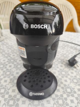 Cafetera Tassimo Bosch Negra