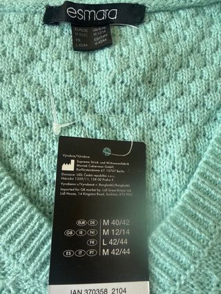 lote ropa talla 42/44 con etiquetas
