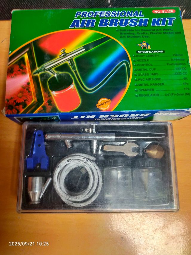 Pistola Aerógrafo Profesional Kit