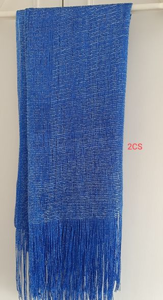 Capa multi posición azul brillante
