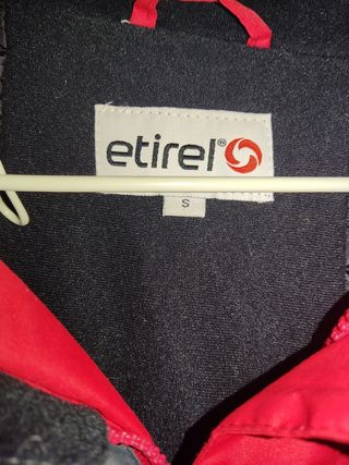 Chaqueta Etirel Roja Talla M