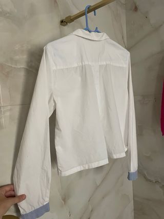 Camisa Zara Blanca Talla S