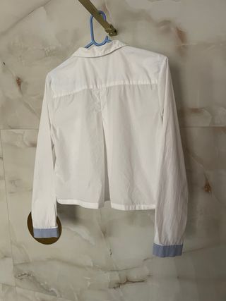 Camisa Zara Blanca Talla S