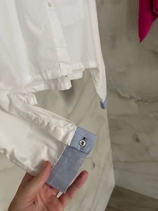 Camisa Zara Blanca Talla S