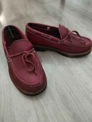 Zapatos Apache Burdeos Talla 36