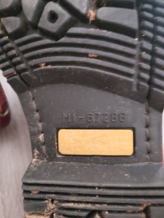 Zapatos Apache Burdeos Talla 36